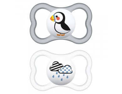 Mam Supreme, Πιπίλα Σιλικόνης 6-16m, 2τεμ