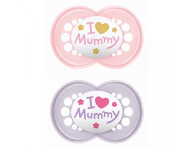 Mam Original Night, Ορθοδοντική Πιπίλα Σιλικόνης 16m+, 2τεμ