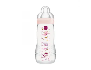 Mam Easy Active Baby Bottle, Πλαστικό Μπιμπερό για Bρέφη 4+ μηνών, 330ml