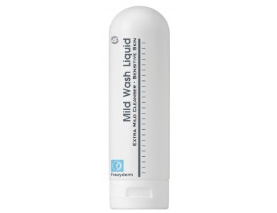 Frezyderm Mild Wash Liquid Απαλό Υγρό Καθαρισμού για κανονικές & ευαίσθητες επιδερμίδες, 200ml