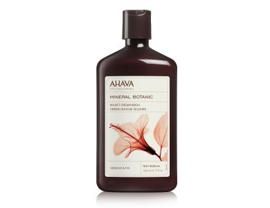 Ahava Mineral Botanic Cream Wash - Hibiscus & Fig, Αφρόλουτρο Με Άρωμα Ιβίσκου & Σύκου, 500ml