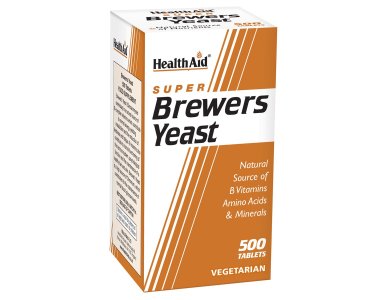 Health Aid Super Brewers Yeast 500tabs
