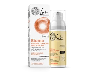 Natura Siberica Lab Biome Αντιγηραντική Κρέμα Προσώπου Ημέρας με Ρετινόλη, 50ml
