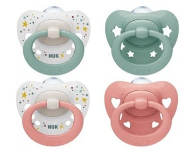 Nuk Signature, Πιπίλα Σιλικόνης για Μωρά από 0-6m, 1τεμ