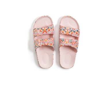 Freedomoses Γυναικεία Slide Σανδάλια, Asha Rosa, No30-31