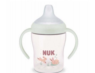NUK Perfect Match Night Εκπαιδευτικό Ποτήρι για 6m+Λαγουδάκι, 150ml