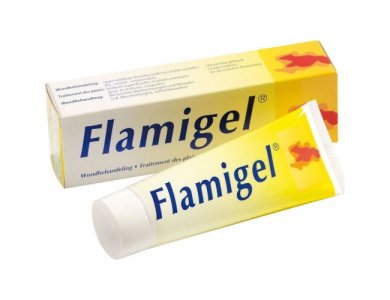 Galenica Flamigel Ειδικό Gel Αποκατάστασης Εγκαυμάτων & Πληγών για Επούλωση & Ανακούφιση, 50g