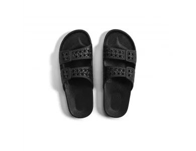 Freedomoses Γυναικεία Slide Πλατφόρμα, Paz Black, No37-38