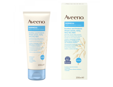 Aveeno® Dermexa Daily Emollient Cream Ενυδατική Κρέμα Σώματος 200ml