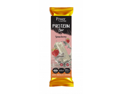 Power Health Protein Bar Strawberry, Μπάρα Πρωτεΐνης Υψηλής Περιεκτικότητας 35%, 60gr