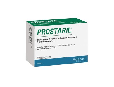 Sanaril Prostaril για την Υγεία του Προστάτη 30 Ταμπλέτες