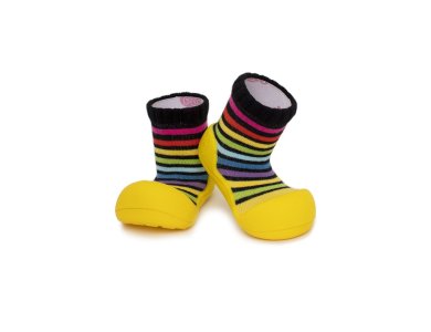 Attipas Rainbow Yellow, Καλτσό-παπουτσάκια, Νο20