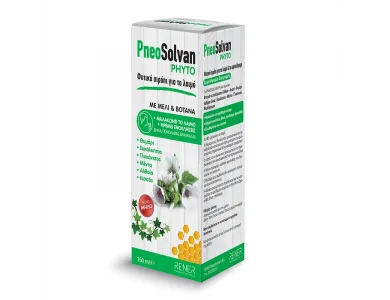 Rener PneoSolvan Phyto, Φυτικό Σιρόπι Ενηλίκων για το Λαιμό, 150ml