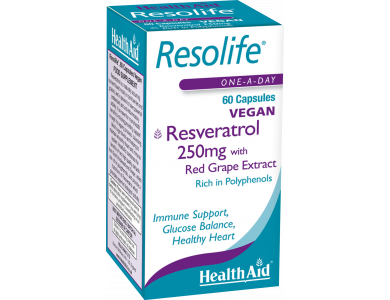 Health Aid Rezplife Resveratrol 250mg 60caps
