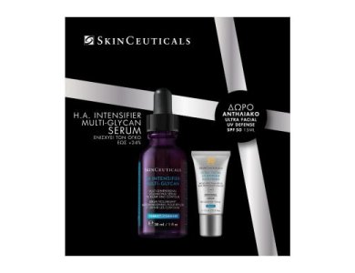 SkinCeuticals Promo H.A. Intensifier Multi-Glycan - Πολυ-λειτουργικός Ορός Προσώπου, 30ml & Δώρο Ultra Facial Defence Spf50+ - Aντηλιακή Προστασία Προσώπου, 15ml