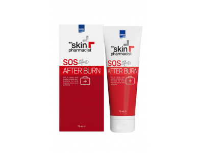 InterMed Skin Pharmacist SOS After Burn, Γέλη που Επανορθώνει & Καταπραΰνει το Ερεθισμένο Δέρμα, 75ml