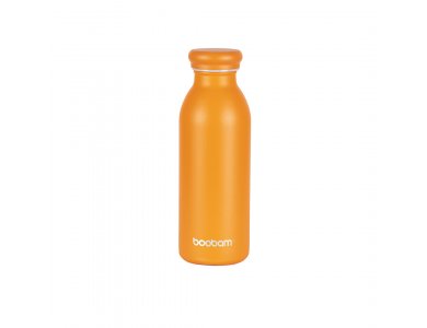 Boobam Bottle Lite Orange, Μπουκάλι Θερμός, 500ml
