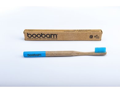 Boobam BrushStyle Adult Blue, Medium, Οδοντόβουρτσα Ενηλίκων