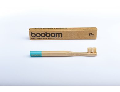 Boobam BrushStyle Kids Light Blue, Extra Soft, Οδοντόβουρτσα Παιδική