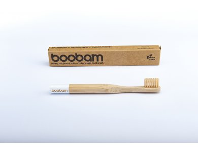 Boobam BrushStyle Kids White, Extra Soft, Οδοντόβουρτσα Παιδική