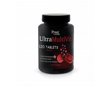 Power Health Sport Series UltraMultiVit Πολυβιταμινούχο Συμπλήρωμα Διατροφής Κατάλληλο για Αθλητές, 120tabs