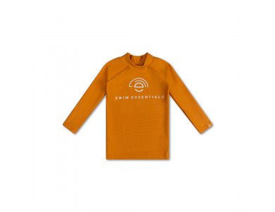 Swim Essentials "Brown" Παιδική Μπλούζα-Μαγιό Μακρυμάνικη με προστασία UV50, 86/92 (1-2 ετών)
