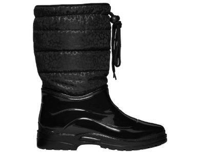 Scholl New Vestmann Leopard Black, Γυναικεία Ανατομική Μπότα Μαύρο Χρώμα, No40