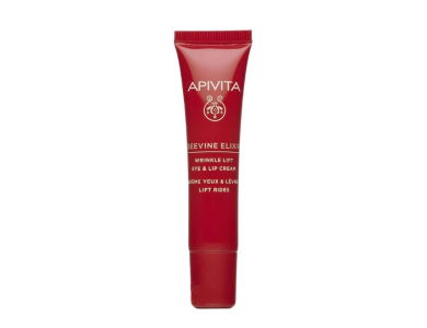 Apivita Beevine Elixir Wrinkle Lift Eye & Lip Cream Αντιρυτιδική Κρέμα Ματιών & Χειλιών, 15ml