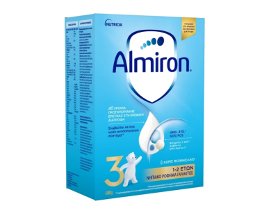 Nutricia Almiron 3, Νηπιακό Ρόφημα Γάλακτος 1-2 ετών, 600gr