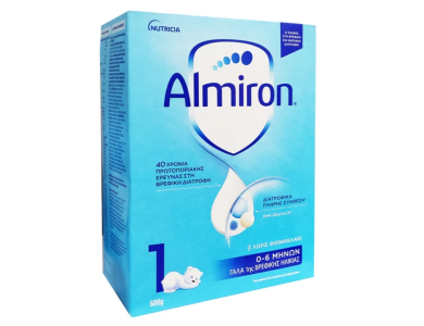 Almiron 1 Γάλα 1ης Βρεφικής Ηλικίας 0-6 μηνών, 600gr