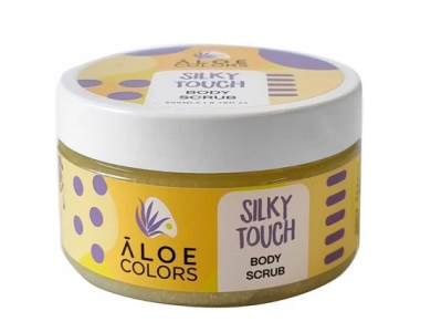 Aloe+Colors Silky Touch Scrub Απολέπιση Σώματος, 200ml