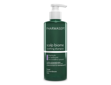 Pharmasept Scalp Biome Soothing Shampoo, Σαμπουάν για Ευαίσθητο Τριχωτό κεφαλής, 400ml