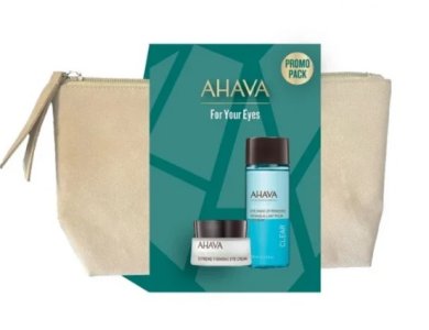 Ahava For Your Eyes Promo Extreme Firming Eye Cream Κρέμα Ματιών, 15ml & Eye Make-Up Remover Ντεμακιγιάζ Ματιών, 125ml, 1σετ