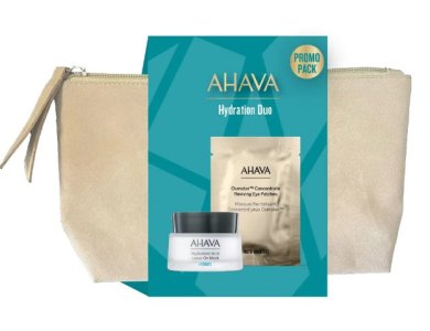 Ahava Hydration Duo Promo Hyaluronic Acid Leave On Mask Μάσκα Υαλουρονικού, 50ml & Osmoter Eye Patches Single Pair Μάσκα Ματιών, 1 ζευγάρι, 1σετ