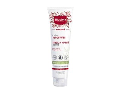 Mustela Maternite Stretch Marks Cream 3 In 1 Κρέμα για Πρόληψη Ραγάδων Κατα την Διάρκεια της Εγκυμοσύνης & Μετά τον Τοκετό, 150ml