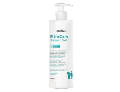 Froika UltraCare Shower Gel Αφρόλουτρο - Gel Καθαρισμού για Κανονικό προς Λιπαρό Δέρμα, 500ml