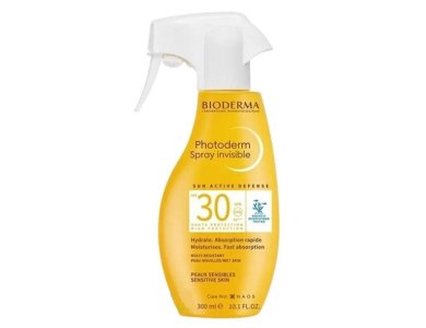 Bioderma Photoderm Spray Sun Active Defense SPF30 Αντηλιακό για Πρόσωπο & Σώμα σε Μορφή Spray για Ευαίσθητο Δέρμα, 300ml
