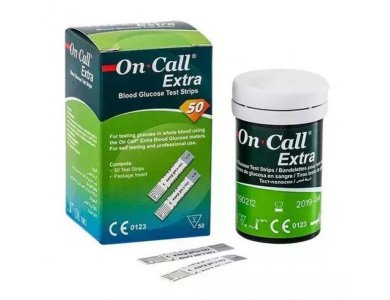 Winmedica On Call Extra Ταινίες Μέτρησης Σακχάρου, 50τμχ