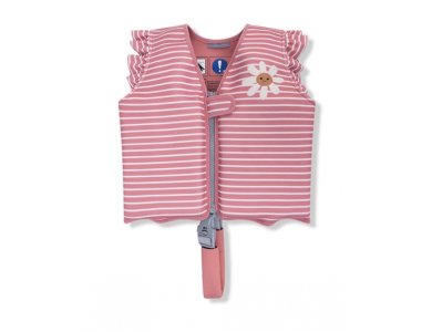 Swim Essentials: "Daisy Flower" Σωσίβιο γιλέκο κολύμβησης με ιμάντα ασφαλείας για παιδιά 3-6 ετών