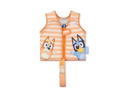 Swim Essentials: "Bluey" Σωσίβιο γιλέκο κολύμβησης με ιμάντα ασφαλείας για παιδιά 3-6 ετών