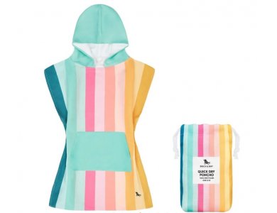 Dock & Bay Παιδικό πόντσο Coastal Candy Microfiber , Microfiber, για 6-10 ετών