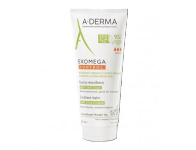A-Derma Exomega Control, Μαλακτικό Βάλσαμο Κατά του Αισθήματος Κνησμού, 200ml