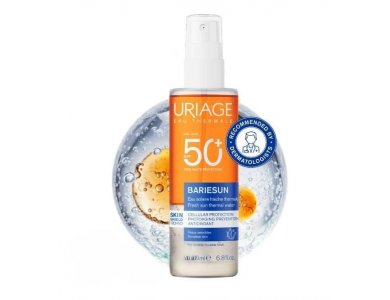 Uriage Bariesun Fresh Sun Thermal Water Διφασικό Αντηλιακό Spray Προσώπου Σώματος & Μαλλιών Πολύ Υψηλής Προστασίας Ελαφριάς Υφής SPF50+ 200ml