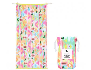Dock & Bay: Πετσέτα θαλάσσης Quickdry Ibiza Glow Microfiber (Μικροϊνες) L (160x90εκ.)