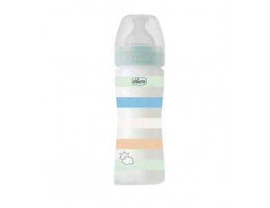 Chicco Well Being Πλαστικό Μπιμπερό κατά των Κολικών 2m+, 250ml