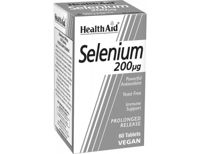 Health Aid Selenium 200mg 60tabs