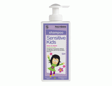 Frezyderm Sensitive Kids Shampoo Girls Παιδικό Σαμπουάν για Κορίτσια, 200ml