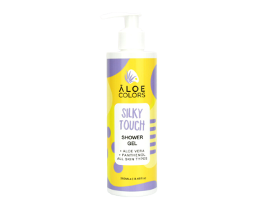 Aloe+Colors Silky Touch Shower Gel, Αφρόλουτρο για όλη την οικογένεια, 250ml