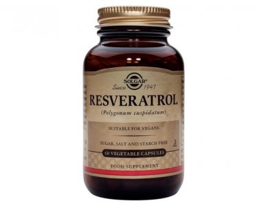 Solgar Resveratrol 100mg, 60veg.caps