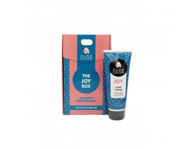 Aloe+Colors X-Mas,The Joy Box, με μυστικό δώρο & Κρέμα Χεριών, 75ml